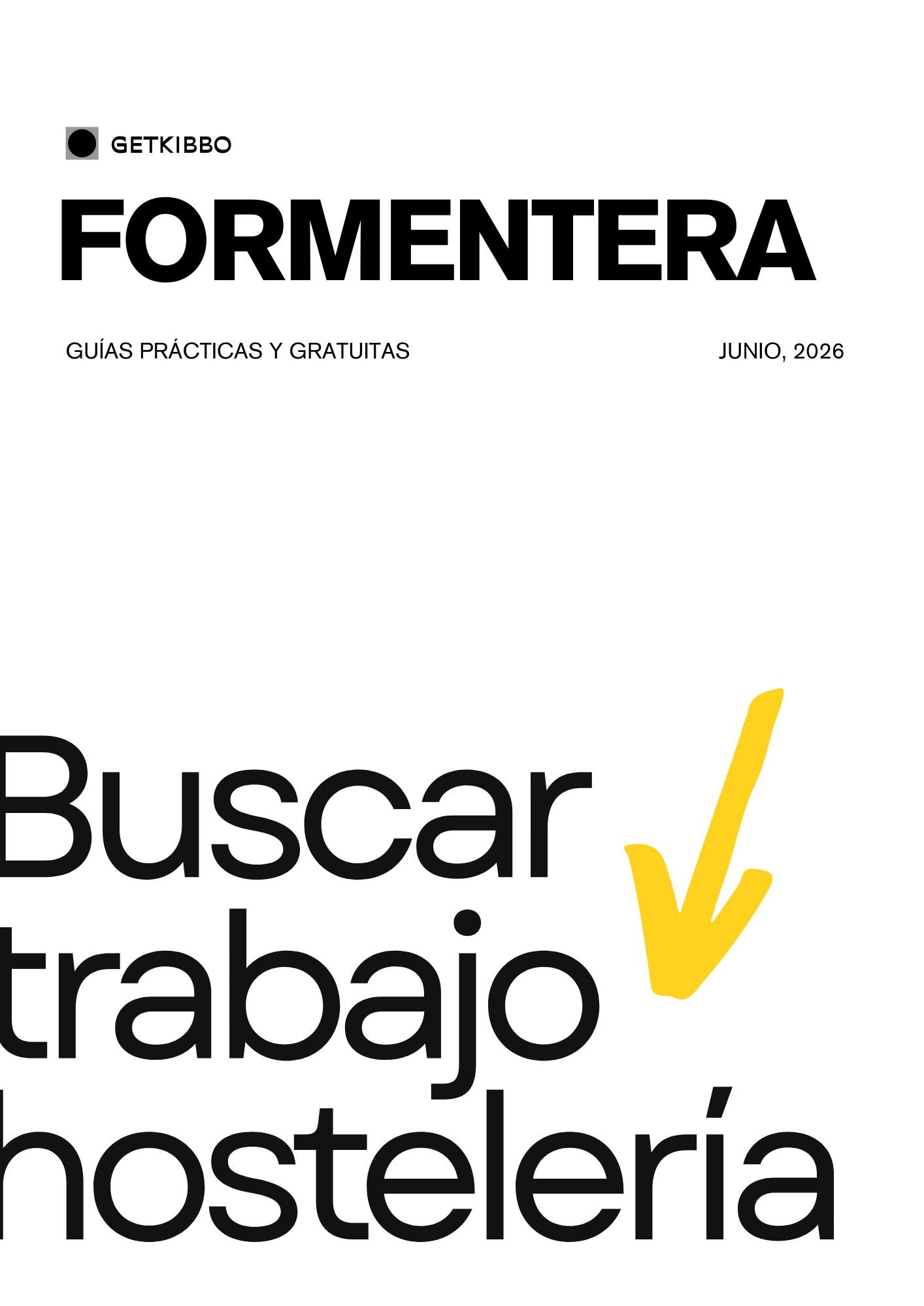 Cómo buscar trabajo en hostelería en Formentera