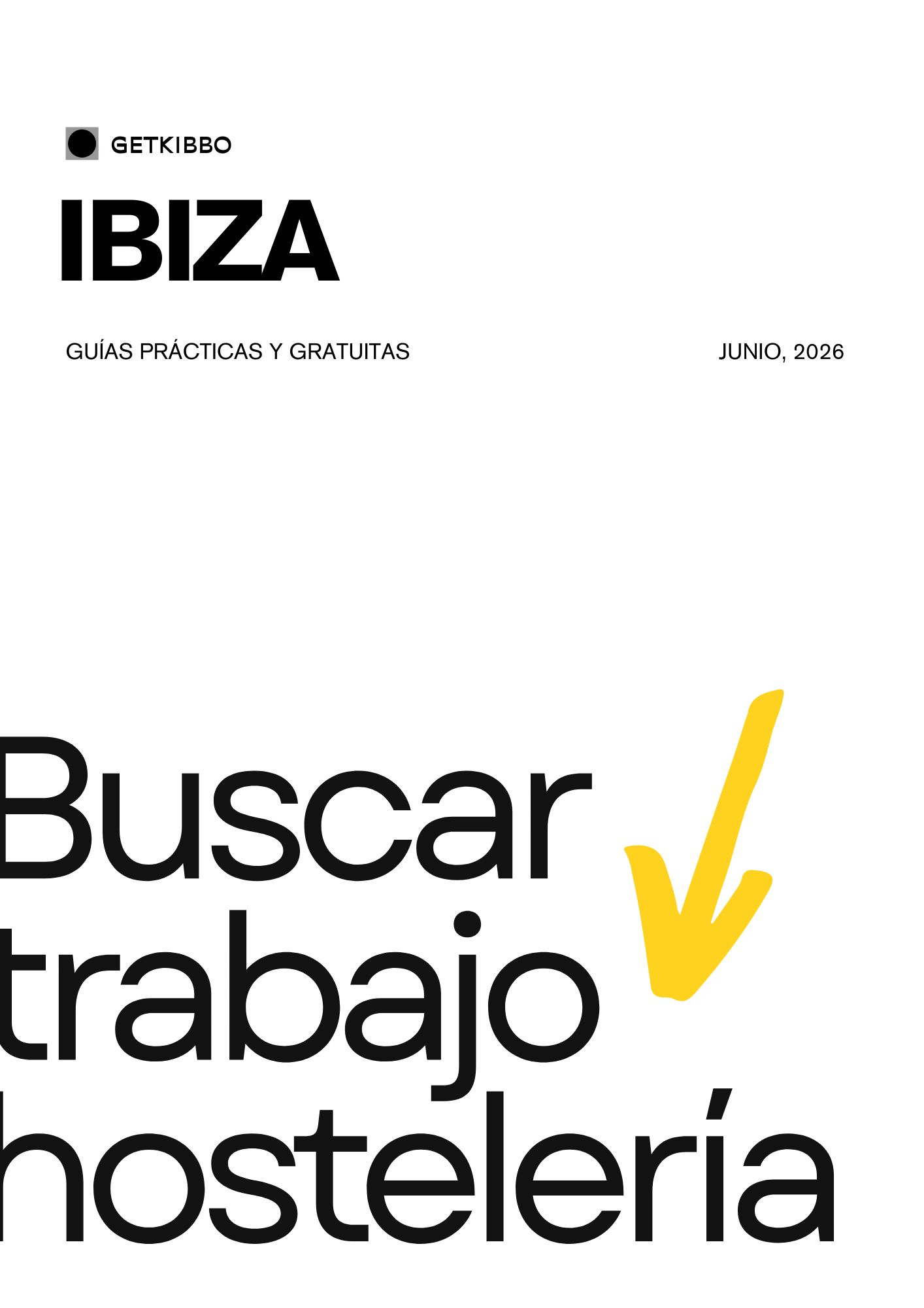 Cómo buscar trabajo en hostelería en Ibiza