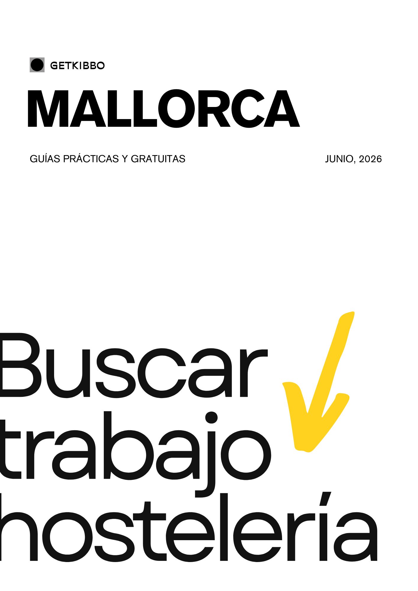 Cómo buscar trabajo en hostelería en Mallorca