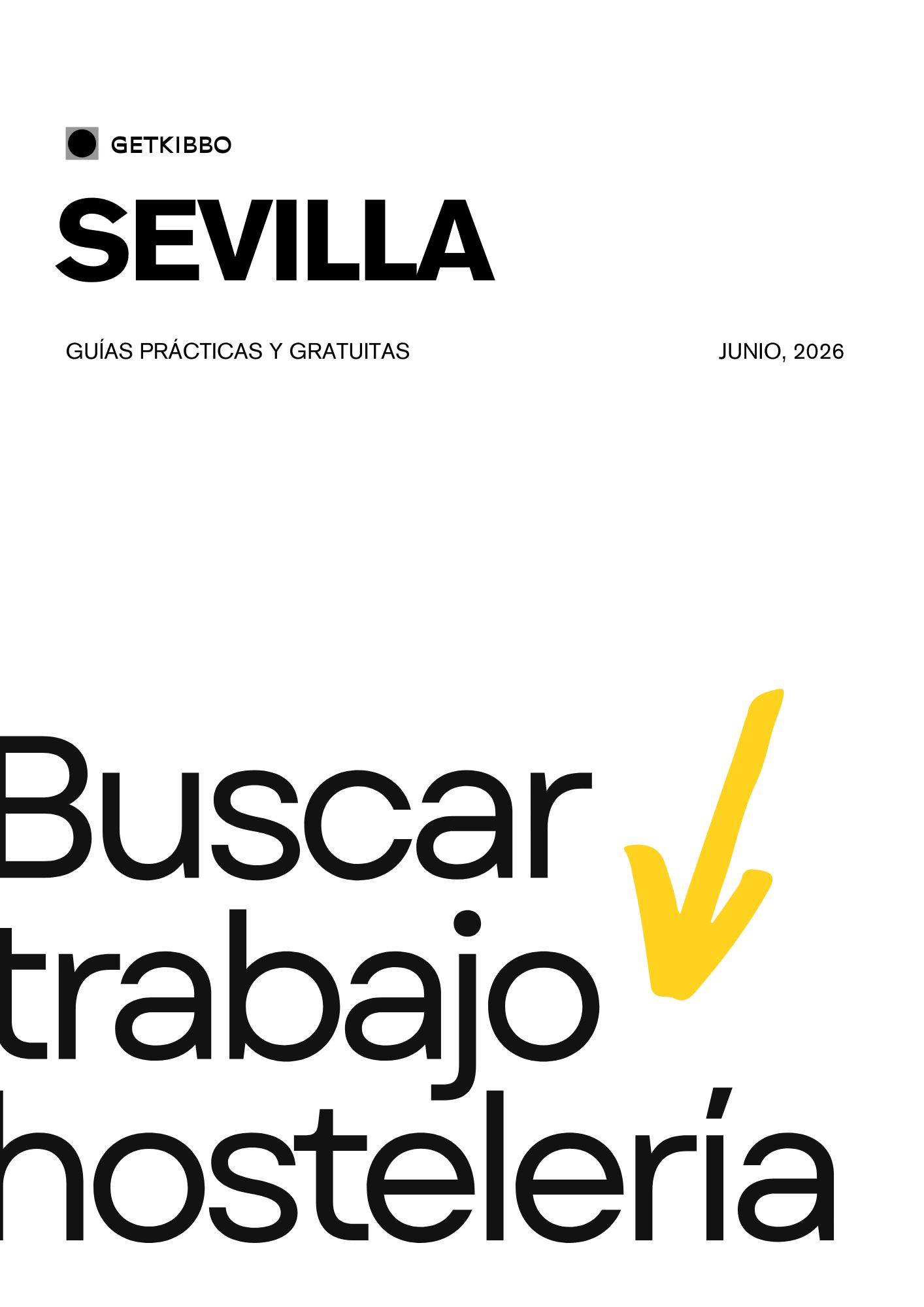 Cómo buscar trabajo en hostelería en Sevilla