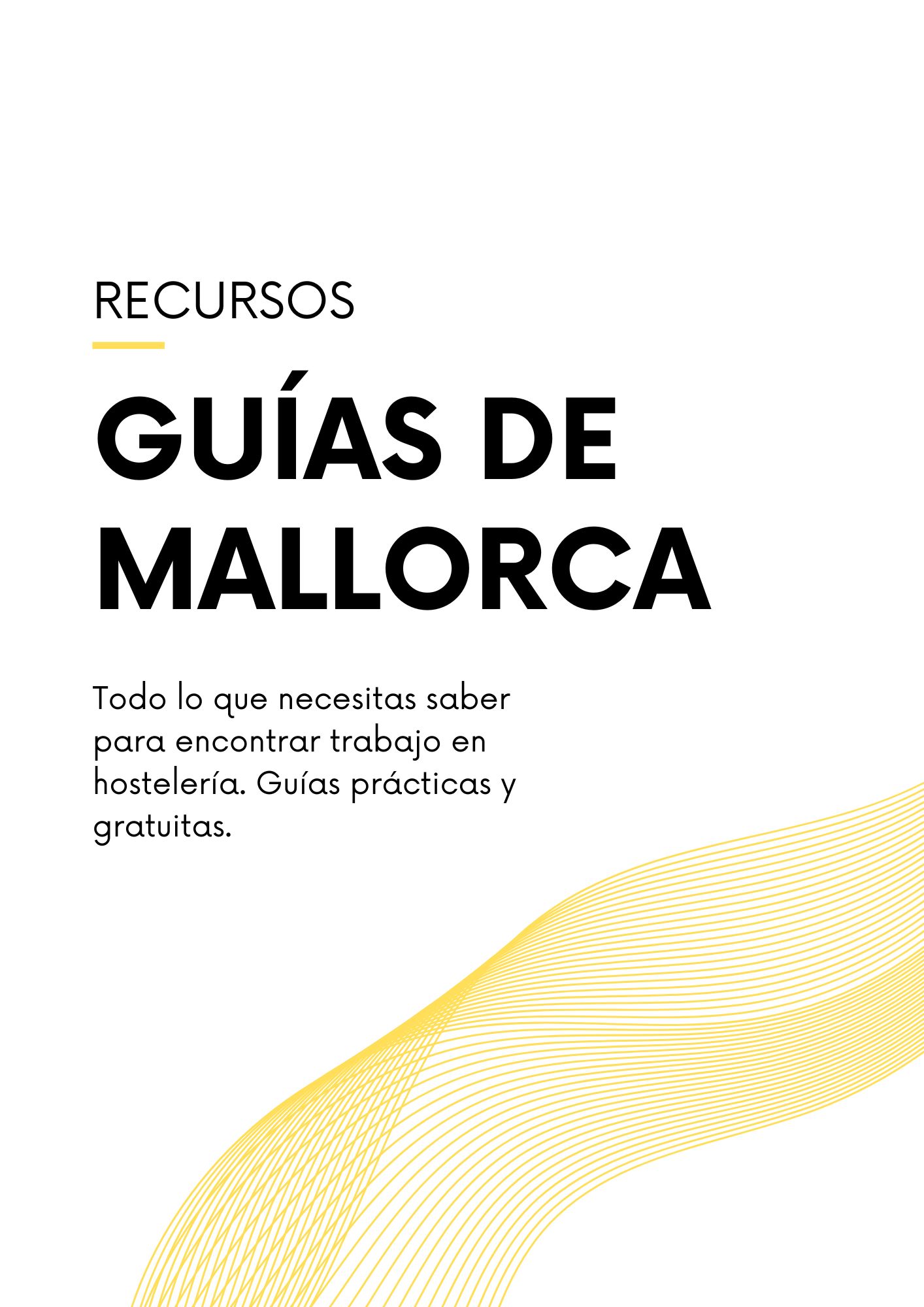 Guías de hostelería en Mallorca